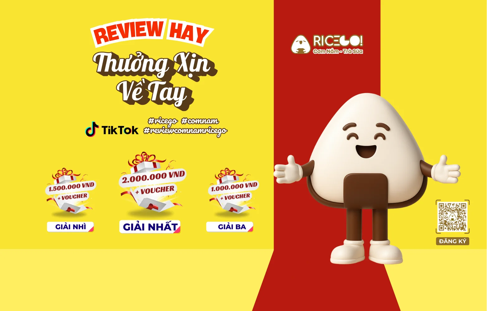 🔥 RICE GO TIKTOK CHALLENGE ĐÃ LÊN SÓNG! 🔥 Review hay - Thưởng xịn về tay!
