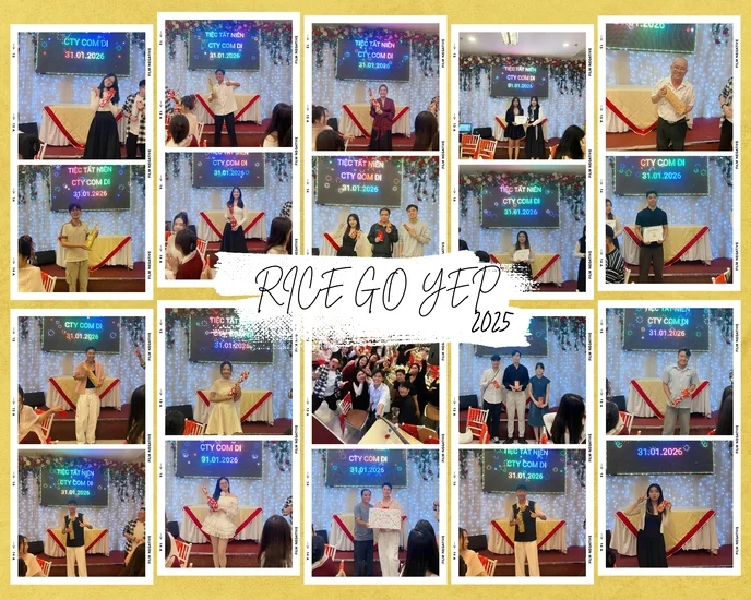RICE GO YEAR END PARTY 2025: KHÉP LẠI MỘT CHẶNG ĐƯỜNG, MỞ RA CHƯƠNG MỚI